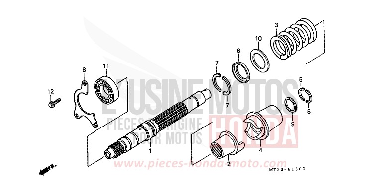 PRIMAERWELLE von Pan-European ABS SCHWARZ (NH1D) von 1993